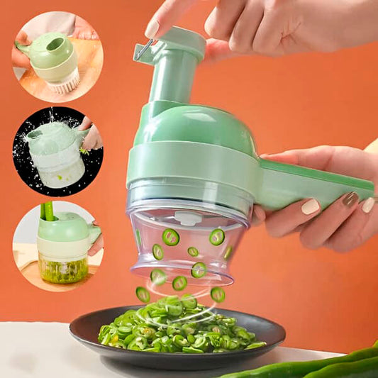 2 in 1 Vegetable automate Cutter Peeler